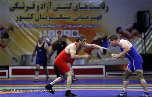 رقابت های کشتی آزاد پیشکسوتان قهرمانی کشور- تهران